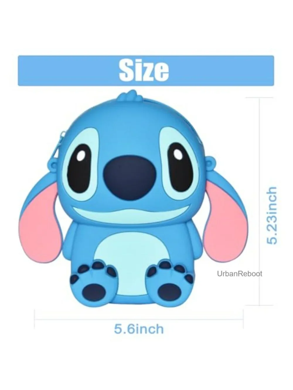 Silicone Crossbody Bag Adjustable Strap Anime Coin Purse Mini Kawaii Gifts